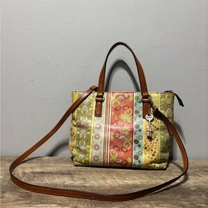 Fossil Multicolor Floral Bag ZB7013